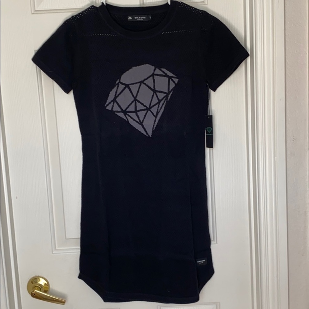 Diamond T-shirt dress